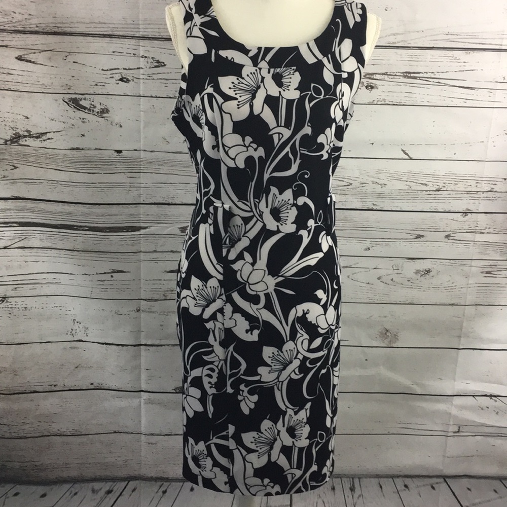 Voir voir black and white dress